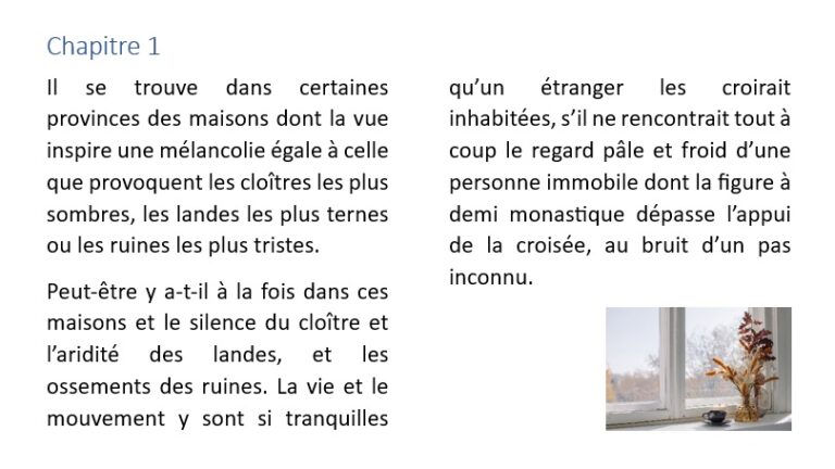 comment faire deux colonnes word